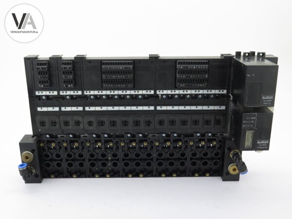 Bürkert Ventilinsel Profibus Typ 8640 EME 32 00158763, 8640 Profibus DP 00159774