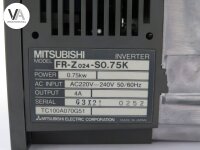 Mitsubishi Frequenzumrichter Inverter Freqrol FR-Z 024-S0.75K / FR-Z024-S0.75K