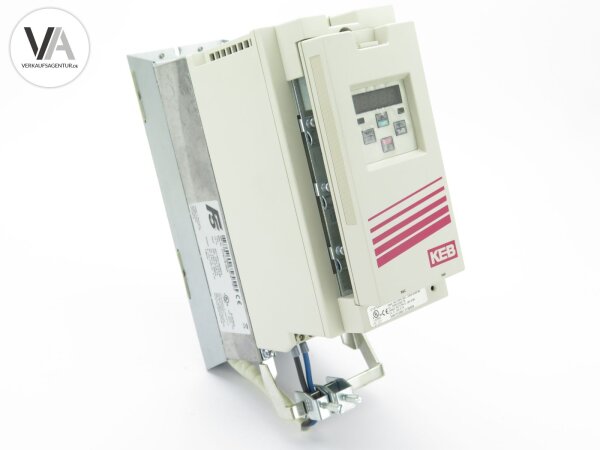 KEB Frequenzumrichter F5 + Bedienteil+Netzfilter 07F5C1B2B0A / 07F5C1B-2B0A