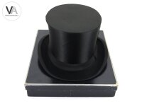 Karl Eschke Pirna Klappzylinder Chapeau Claque + Hutschachtel 1876 Gr. 57