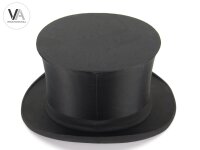 Karl Eschke Pirna Klappzylinder Chapeau Claque + Hutschachtel 1876 Gr. 57