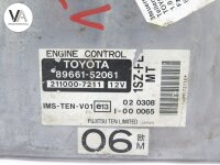 Toyota Yaris Motorsteuergerät ECU 211000-7211 /...