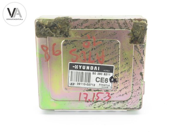 Hyundai Atos Motorsteuergerät ECU S02808211 / 3911002712 / 39110-02712