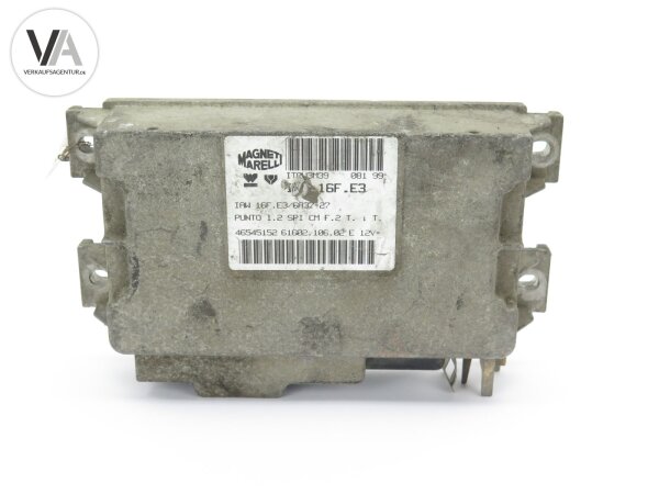 Fiat Motorsteuergerät ECU 46545152 / 61602.106.02 / 47194 / IAW16F.E3/6A37-27