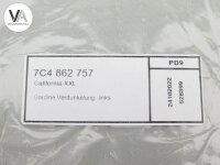 VW Grand California Gardine Fahrerraum Verdunklung links 7C4 862 757 / 7C4862757