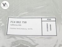 VW Grand California Gardine Fahrerraum Verdunklung rechts 7C4 862 758, 7C4862758