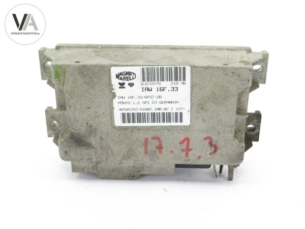 Fiat Punto Motorsteuergerät ECU 6A37-2B / 61602.100.02 / IAW16F.33/6A37-2B