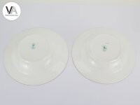 11-teiliges Service Crown Staffordshire Green Ivy Leaf Fine Bone China Set