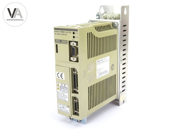 Omron AC Servo Driver 200V 400W R88D-UA12V / 9P1788-1-17