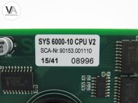 SCA Schucker Steuerplatine Hauptplatine SYS 6000-10 CPU V2 90153.001110