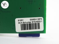 SCA Schucker Steuerplatine Hauptplatine SYS 6000-10 CPU V2 90153.001110