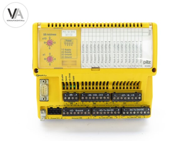 Pilz Sicherheitsmodul Safety Bus / Feldbus PSSSBDI16 / PSS SB DI16 / 301130 2:2