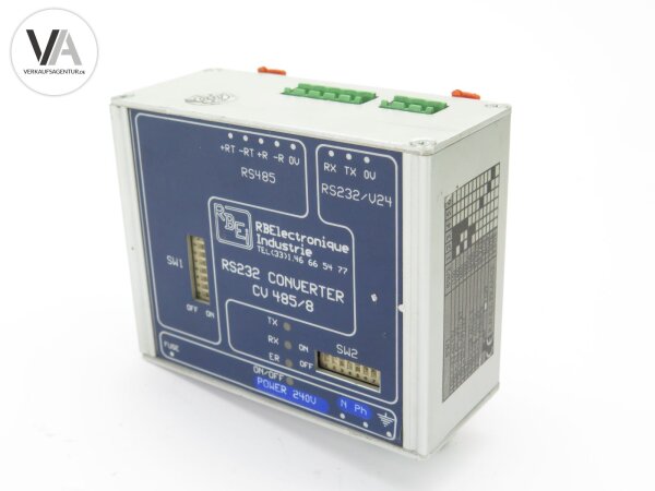 RB Electronique Industrie RS232 en RS485/422 Converter CV485/8