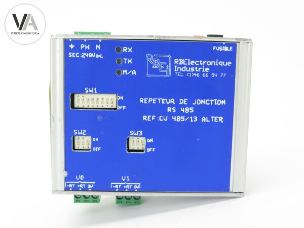 RB Electronique Industrie Repeteur de Jonction RS 485 CV485/13