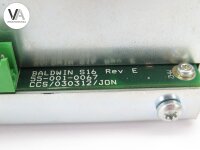 Baldwin S16 Rev E Closed Loop Controller 55-001-0067 / CCS/030312/JON