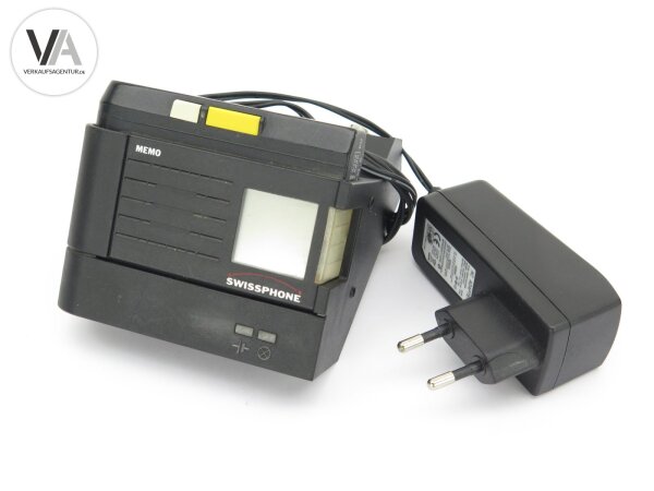 Swissphone Memo Funkmeldeempfänger + Ladestation FME BOS 20.0kHz 4M-OB RE329-08