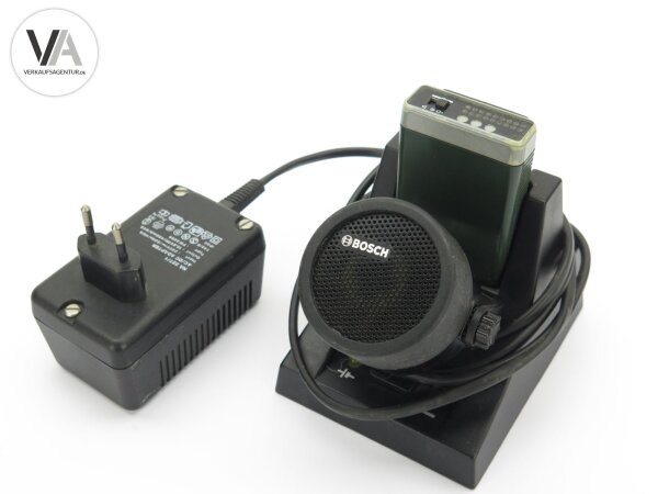 Bosch FME 85 Funkmeldeempfänger + Charger FME BOS 20.00kHz 4M-OB E-561/84