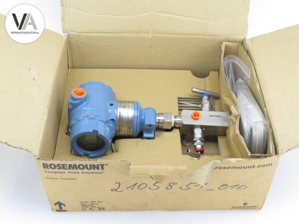 Rosemount Drucksensor 30PSI-2,076Bar 0306RT22AA11 + 3051TG1A2B21AS5B4Q4M5