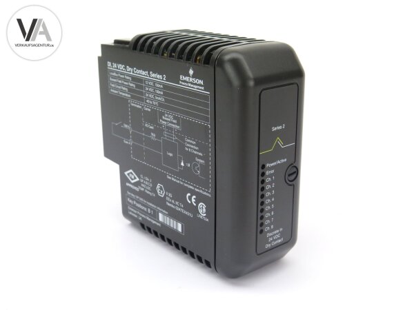 Emerson DI 24VDC Dry Contact Series-2 KJ3201X1-BA1 / 12P2535X052