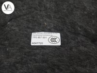 Porsche Cayenne 92A Heckklappe Verkleidung Schwarz 7P5867601J