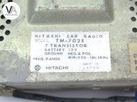 Hitachi Auto Car Radio TM702 E Transistorradio Oldtimer TM-702 E