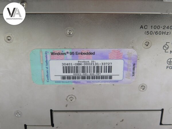 Pro-face Digital Touch Interface Panel PL9620-T41 / 278005404 / 2780054-04