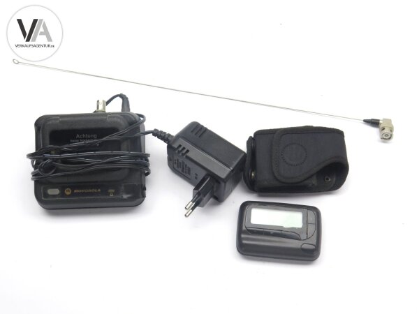 Motorola LX4 Advanced DME II BOS Funkmeldeempfänger 172,540Mhz + Ladestation