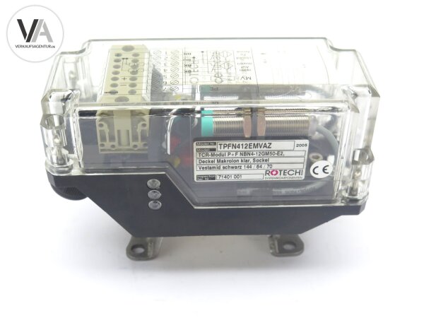 Rotech Schwenkantrieb TCR-Modul P+F NBN4-12GM50-E2 / TPFN412EMVAZ