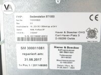 Haver & Boecker Bedienstation Operator Panel Interface 2.2 BT1000 / T101010522