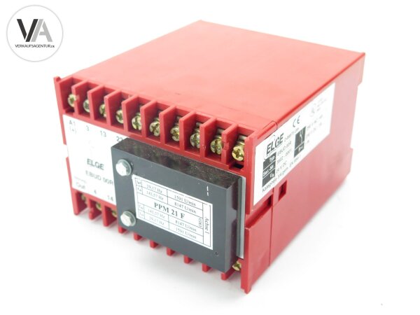 ELGE Weg- und Drehzahlauswertung EBUD 00R 24VDC 29,17 Hz / 142,57 Hz PPM 21 F