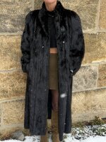 Nerz Pelzmantel Your Sixth Sense Black Excellent MINK Damenmantel Echtpelz 36/S
