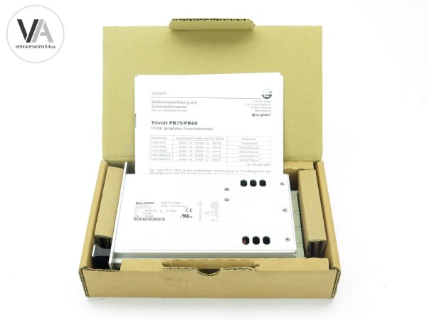 Verotec Vero Power Einschubnetzteil Power Supply Trivolt PK60B / 116-10101G