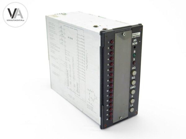 EAO Störmeldesysteme 16 Eingänge Alarm Störmelder CH-4600 OLTEN AS 5016