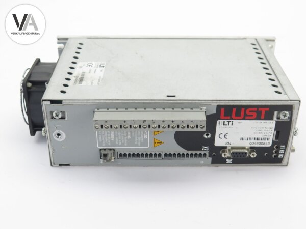 Lust LTI Drives Servoregler V 3.40-00 CDD34.006.C2.1