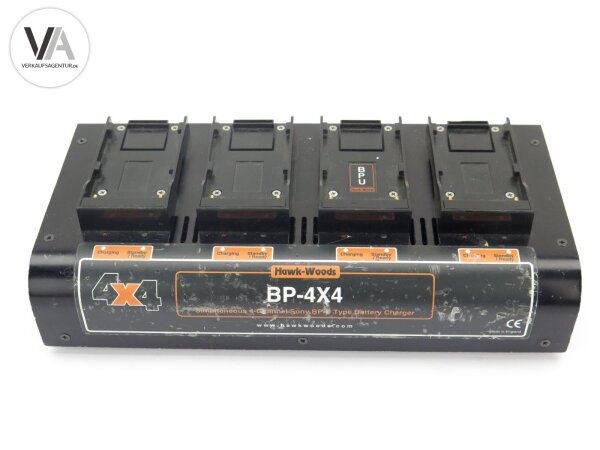 Hawk-Woods Li-Ion 4-Channel-Battery Charger 4-Kanal-Ladegerät BP4X4 / BP-4X4