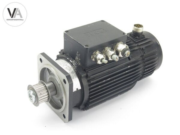 AMK Servomotor 0,35kW 350V 1A 3000n/min Zahnriemenscheibe Welle19mm DV5-1-4-TBO