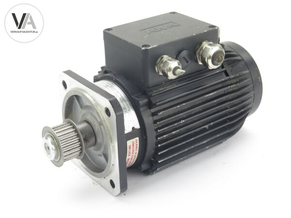 AMK Servomotor 0,35kW 1,1Nm 350V 1V mit Zahnriemenscheibe DV514T00 / DV5-1-4-T00