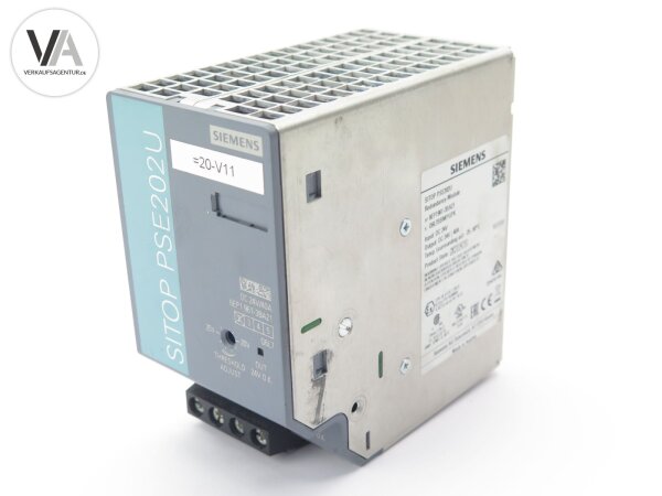 Siemens Sitop Redundancy Module 24V 6EP1961-3BA21 / Q6L7BBMPGPK / PSE202U