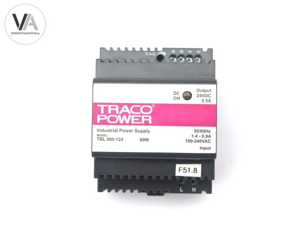 Traco Power Industrial Power Supply 60W 50/60Hz TBL060-124 / TBL 060-124