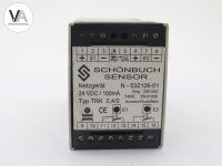 Schönbuch Sensor Netzgerät Power Supply 24VDC N03210601 / N-032106-01