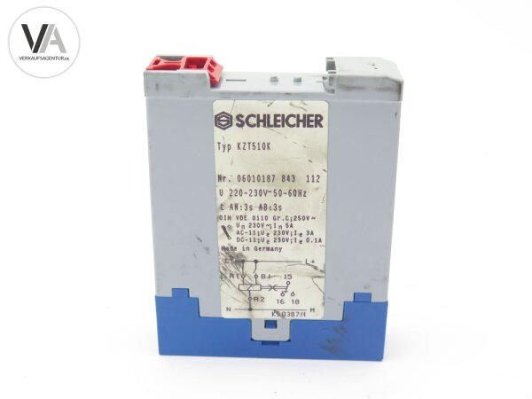 Schleicher Zeitrelais Timerelay Schalter Regler 24V 50/60Hz / KZT510K