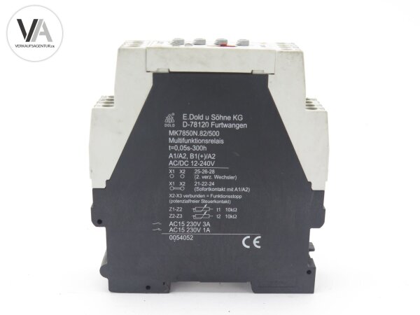 E.Dold & Söhne KG Multifunktionsrelais Multifunction relay MK7850N.82/500