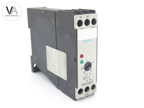 Siemens Zeitrelais Timerelay Schalter Regler 50/60Hz PU51206CN20 / PU5120-6CN20