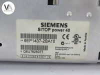 Siemens Sitop Power 40 6EP14372BA10 / 6EP1437-2BA10 / 6EP1 437-2BA10