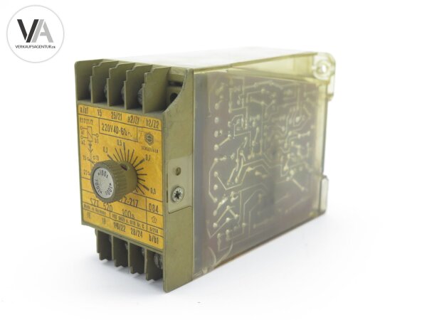 Schleicher Mikrorelais Modul Regler 220V 40-60Hz SZT-520-100S / SZT 520 100S