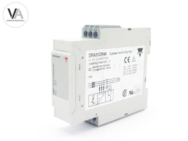 Carlo Gavazzi 3-Phase Monitoring Relay Relais DPA01CM44