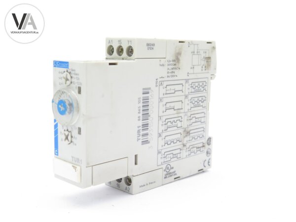 Crouzet Zeitrelais Überwachungsrelais 50-60Hz TUR 1 88865105 / 88 865 105