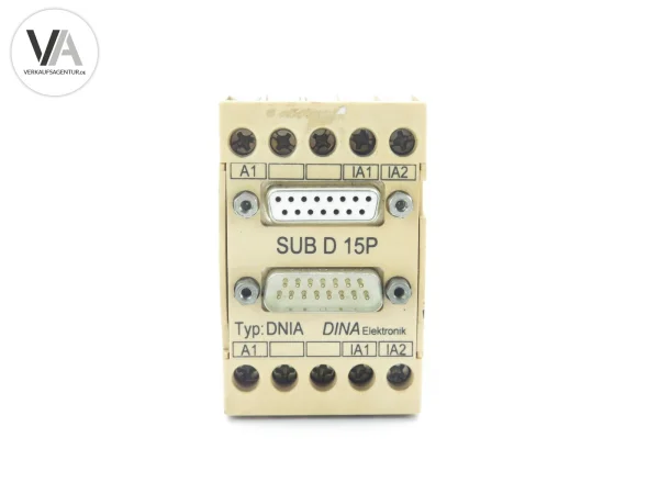 DINA Elektronik Relais Modul 5V/DC SUBD15P / SUB D 15P