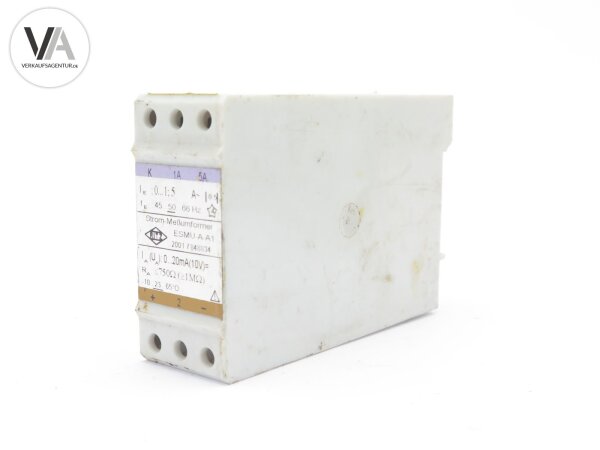 RITZ Strom MeßumformerTransmitter 45-60Hz ESMUAA1 / ESMU-A-A1
