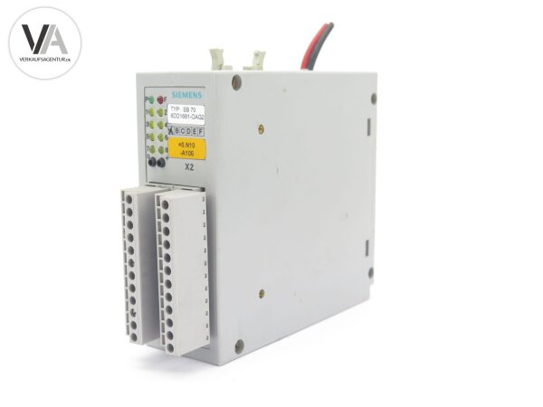 Siemens Interfacemodul Umsetzer SB70 / SB 70 / 6DD16810AG2 / 6DD1681-0AG2